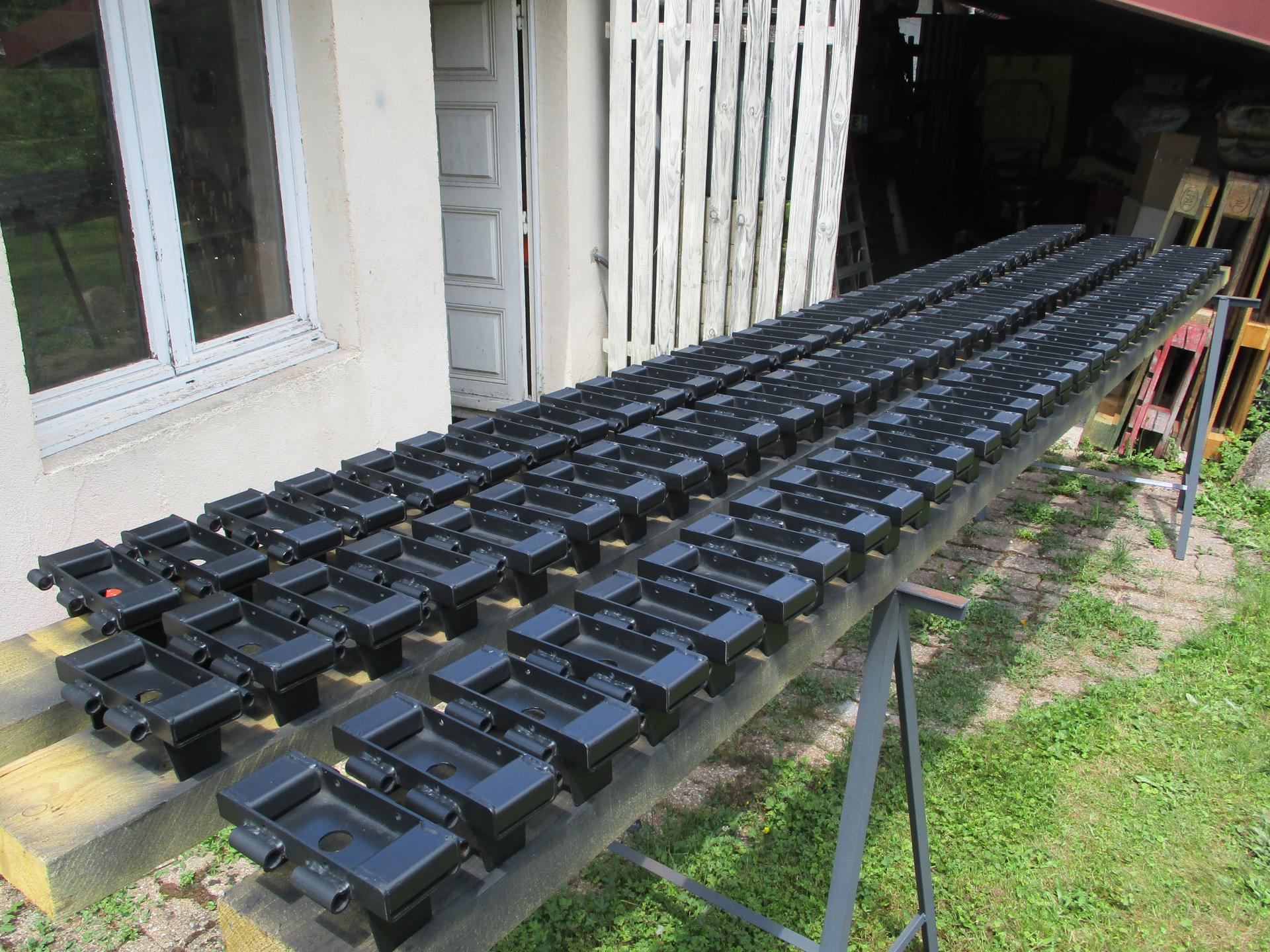 peinture des patins